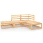 Gartenmöbel-Set 4-teilig aus massivem Kiefernholz von , Gartensets - Ref: Foro24-3075474, Preis: 225,53 €, Rabatt: %
