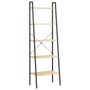 Standregal mit 5 Böden hellbraun und schwarz 56x35x174 cm von , Bücherregale und Regale - Ref: Foro24-336367, Preis: 107,76 €...