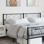 Kopfteil aus schwarzem Metall, 200 cm von , Kopf- und Fußteile - Ref: Foro24-372315, Preis: 32,61 €, Rabatt: %