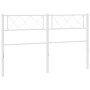 Kopfteil aus weißem Metall, 120 cm von , Kopf- und Fußteile - Ref: Foro24-372357, Preis: 25,63 €, Rabatt: %