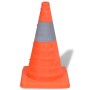 Deployable traffic cones 42cm (5 units) by vidaXL, Warning and protection signs - Ref: Foro24-141819, Price: 44,69 €, Discoun...