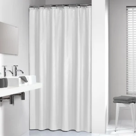 Sealskin shower curtain 180 cm Granada model 217001310 (White) by Sealskin, shower curtains - Ref: Foro24-406056, Price: 16,5...