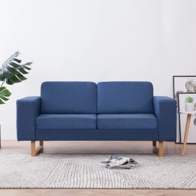 2-Sitzer-Sofa aus blauem Stoff von , Sofas - Ref: Foro24-281385, Preis: 378,14 €, Rabatt: %
