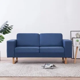 2-Sitzer-Sofa aus blauem Stoff von , Sofas - Ref: Foro24-281385, Preis: 370,55 €, Rabatt: %