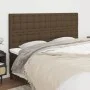 Kopfteile 4 Einheiten aus dunkelbraunem Stoff 100x5x78/88 cm von , Kopf- und Fußteile - Ref: Foro24-3116791, Preis: 142,24 €,...