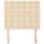 Kopfteile 2 Einheiten aus cremefarbenem Stoff 80x5x78/88 cm von , Kopf- und Fußteile - Ref: Foro24-3116745, Preis: 68,90 €, R...