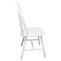 Dining chairs 4 units solid white rubber wood by vidaXL, dining chairs - Ref: Foro24-242027, Price: 262,55 €, Discount: %