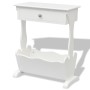 Melrose white magazine rack by vidaXL, Magazine racks - Ref: Foro24-242440, Price: 80,45 €, Discount: %