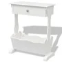 Weißer Zeitungsständer von Melrose von vidaXL, Zeitschriftenständer - Ref: Foro24-242440, Preis: 80,08 €, Rabatt: %