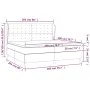 Boxspringbett mit hellgrauer Stoffmatratze 200x200 cm von , Betten und Lattenroste - Ref: Foro24-3128309, Preis: 712,42 €, Ra...