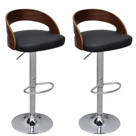 Küchenhocker 2 Einheiten aus weißem, gebogenem Holz von vidaXL, Küchenhocker - Ref: Foro24-241689, Preis: 198,89 €, Rabatt: %