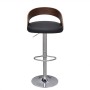 Küchenhocker 2 Einheiten aus weißem, gebogenem Holz von vidaXL, Küchenhocker - Ref: Foro24-241689, Preis: 219,29 €, Rabatt: %