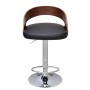 Küchenhocker 2 Einheiten aus weißem, gebogenem Holz von vidaXL, Küchenhocker - Ref: Foro24-241689, Preis: 219,29 €, Rabatt: %