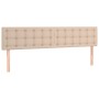 Box spring bed with cappuccino synthetic leather mattress 180x200cm by , Beds and slatted bases - Ref: Foro24-3130798, Price:...