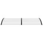 Canopy for door PC 240x100 cm by vidaXL, Awnings - Ref: Foro24-141760, Price: 92,60 €, Discount: %