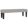 Box spring bed with light gray fabric mattress 160x200 cm by , Beds and slatted bases - Ref: Foro24-3136925, Price: 614,95 €,...