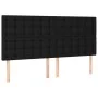 Box spring bed with black fabric mattress 160x200 cm by , Beds and slatted bases - Ref: Foro24-3137487, Price: 636,73 €, Disc...