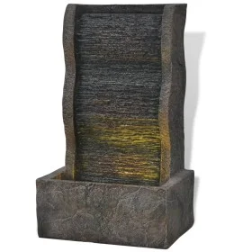 Indoor water fountain with polyresin LED light by vidaXL, Fountains and waterfalls - Ref: Foro24-242354, Price: 115,93 €, Dis...