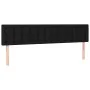 Box spring bed with black fabric mattress 160x200 cm by , Beds and slatted bases - Ref: Foro24-3140387, Price: 485,36 €, Disc...