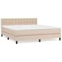 Boxspringbett mit Cappuccino-Kunstledermatratze 180x200cm von , Betten und Lattenroste - Ref: Foro24-3141142, Preis: 536,02 €...