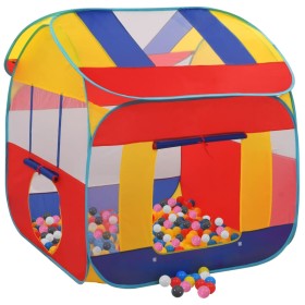 Carpa de juegos con 550 bolas 123x120x126 cm