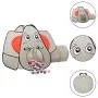 Elephant design play tent 250 balls gray 174x86x101cm by , Play tents and tunnels - Ref: Foro24-3107741, Price: 70,99 €, Disc...