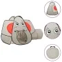 Elephant design play tent 250 balls gray 174x86x101cm by , Play tents and tunnels - Ref: Foro24-3107741, Price: 70,99 €, Disc...