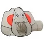 Elephant design play tent 250 balls gray 174x86x101cm by , Play tents and tunnels - Ref: Foro24-3107741, Price: 70,99 €, Disc...