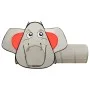 Elephant design play tent 250 balls gray 174x86x101cm by , Play tents and tunnels - Ref: Foro24-3107741, Price: 70,99 €, Disc...