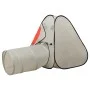 Elephant design play tent 250 balls gray 174x86x101cm by , Play tents and tunnels - Ref: Foro24-3107741, Price: 70,99 €, Disc...