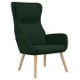 Dark green velvet relaxation armchair by , Armchairs - Ref: Foro24-341353, Price: 120,40 €, Discount: %
