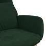 Dark green velvet relaxation armchair by , Armchairs - Ref: Foro24-341353, Price: 120,40 €, Discount: %