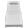 Daybed with white faux leather pillow by vidaXL, Daybeds - Ref: Foro24-242217, Price: 209,77 €, Discount: %