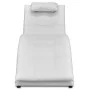 Daybed with white faux leather pillow by vidaXL, Daybeds - Ref: Foro24-242217, Price: 230,03 €, Discount: %