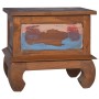 Mesita de noche de madera reciclada de teca 45x35x40 cm de vidaXL, Mesitas de noche - Ref: Foro24-289056, Precio: 99,37 €, De...