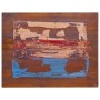 Mesita de noche de madera reciclada de teca 45x35x40 cm de vidaXL, Mesitas de noche - Ref: Foro24-289056, Precio: 99,37 €, De...