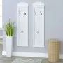 Coat racks 2 units white by vidaXL, Hat and coat racks - Ref: Foro24-242437, Price: 97,72 €, Discount: %