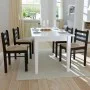 Dining chairs 4 pcs solid wood rubber velvet brown by vidaXL, dining chairs - Ref: Foro24-242029, Price: 179,66 €, Discount: %