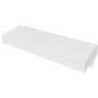 Floating wall shelf with 1 white MDF drawer for books/DVD by vidaXL, Shelves and shelves - Ref: Foro24-242188, Price: 56,56 €...