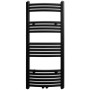 Schwarzer gebogener Badheizkörper 500 x 1160 mm von , Heizkörper - Ref: Foro24-141915, Preis: 122,43 €, Rabatt: %