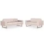 Zweiteilige Sofagarnitur aus cremefarbenem Stoff von , Sofas - Ref: Foro24-276859, Preis: 770,24 €, Rabatt: %