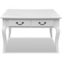 Classic coffee table with 4 white drawers by vidaXL, Coffee table - Ref: Foro24-242436, Price: 185,96 €, Discount: %