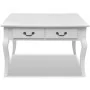 Klassischer Couchtisch mit 4 weißen Schubladen von vidaXL, Couchtisch - Ref: Foro24-242436, Preis: 190,05 €, Rabatt: %