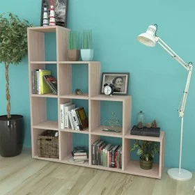 Ladder-shaped bookcase 142 cm oak color by vidaXL, Bookcases and shelves - Ref: Foro24-242551, Price: 111,47 €, Discount: %