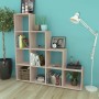Leiterförmiges Bücherregal 142 cm, Eichenfarbe von vidaXL, Bücherregale und Regale - Ref: Foro24-242551, Preis: 113,11 €, Rab...