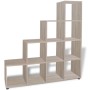 Leiterförmiges Bücherregal 142 cm, Eichenfarbe von vidaXL, Bücherregale und Regale - Ref: Foro24-242551, Preis: 113,11 €, Rab...