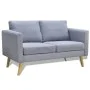 2 seater sofa in light gray fabric by vidaXL, Sofas - Ref: Foro24-242218, Price: 241,36 €, Discount: %