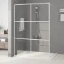 Transparente Duschwand aus weißem ESG-Glas, 140 x 195 cm von , Duschwände und Duschwände - Ref: Foro24-152124, Preis: 201,53 ...