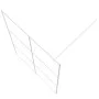 Transparent white ESG glass shower screen 140x195 cm by , Shower walls and screens - Ref: Foro24-152124, Price: 201,33 €, Dis...