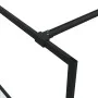 Black semi-frosted ESG glass shower screen 90x195 cm by , Shower walls and screens - Ref: Foro24-152126, Price: 151,12 €, Dis...